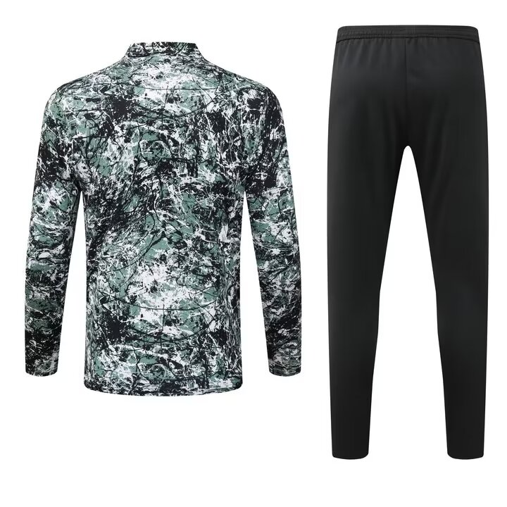 24/25 Manchester United Half-Pull Training Suit Football Jersey Set