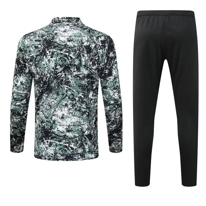 24/25 Manchester United Half-Pull Training Suit Football Jersey Set