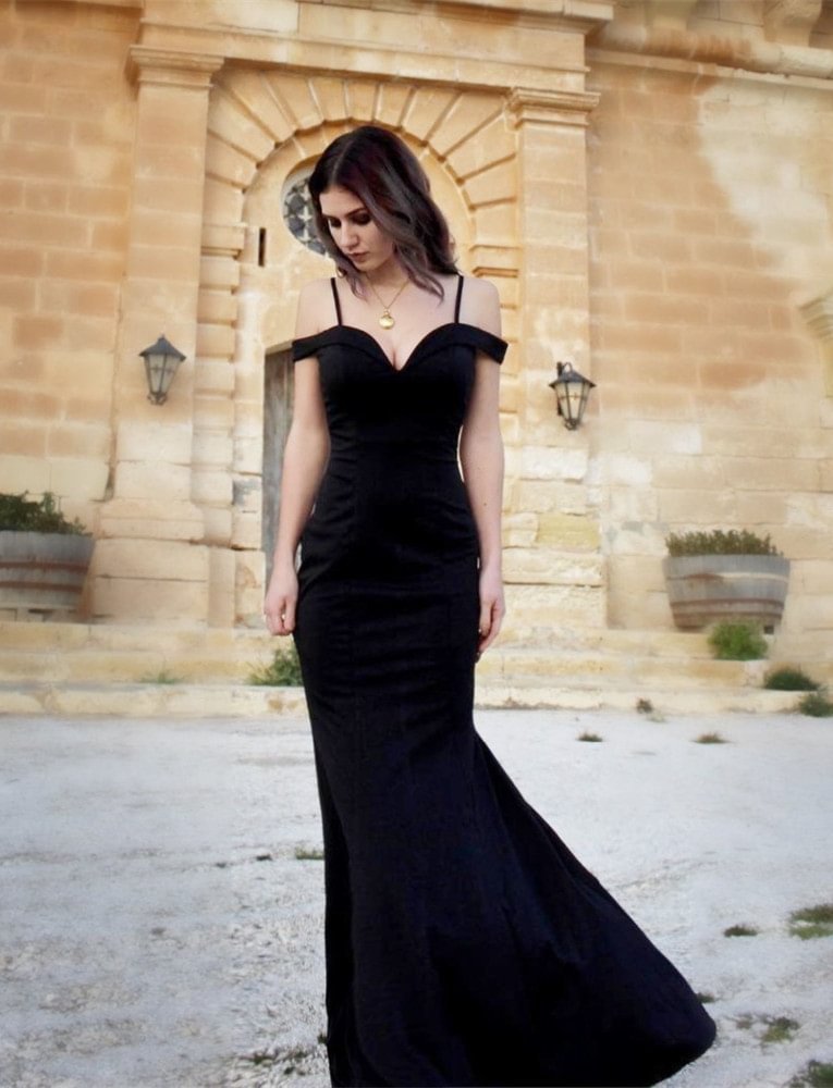 Off-the-Shoulder Mermaid Long Evening Gowns On Sale - lulusllly