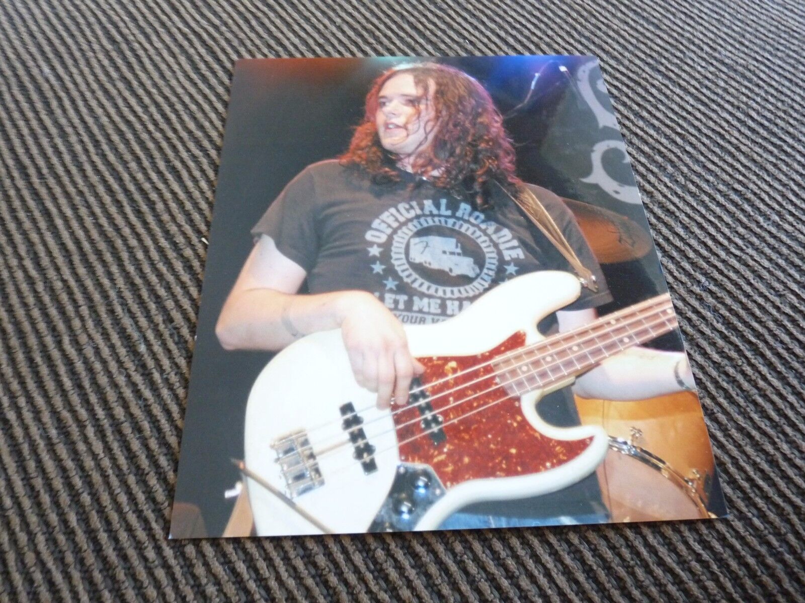 Silvertide Brian Weaver Live 8x10 Color Concert Unpublished Photo Poster painting