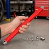 Slim Offset Impact Extension Wrench 15.4in with 4 Drive Adapters