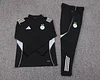 2025 Algeria National Team Half-Pull Training Suit Black Shirt Set