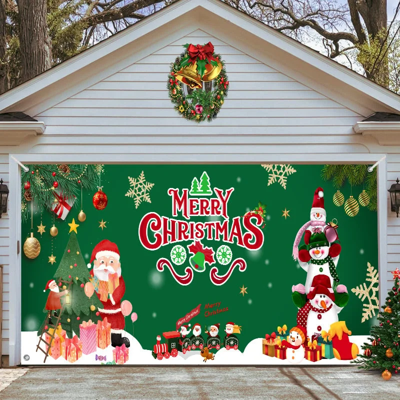 SnowBuddy Garage Door Covers Christmas 2023