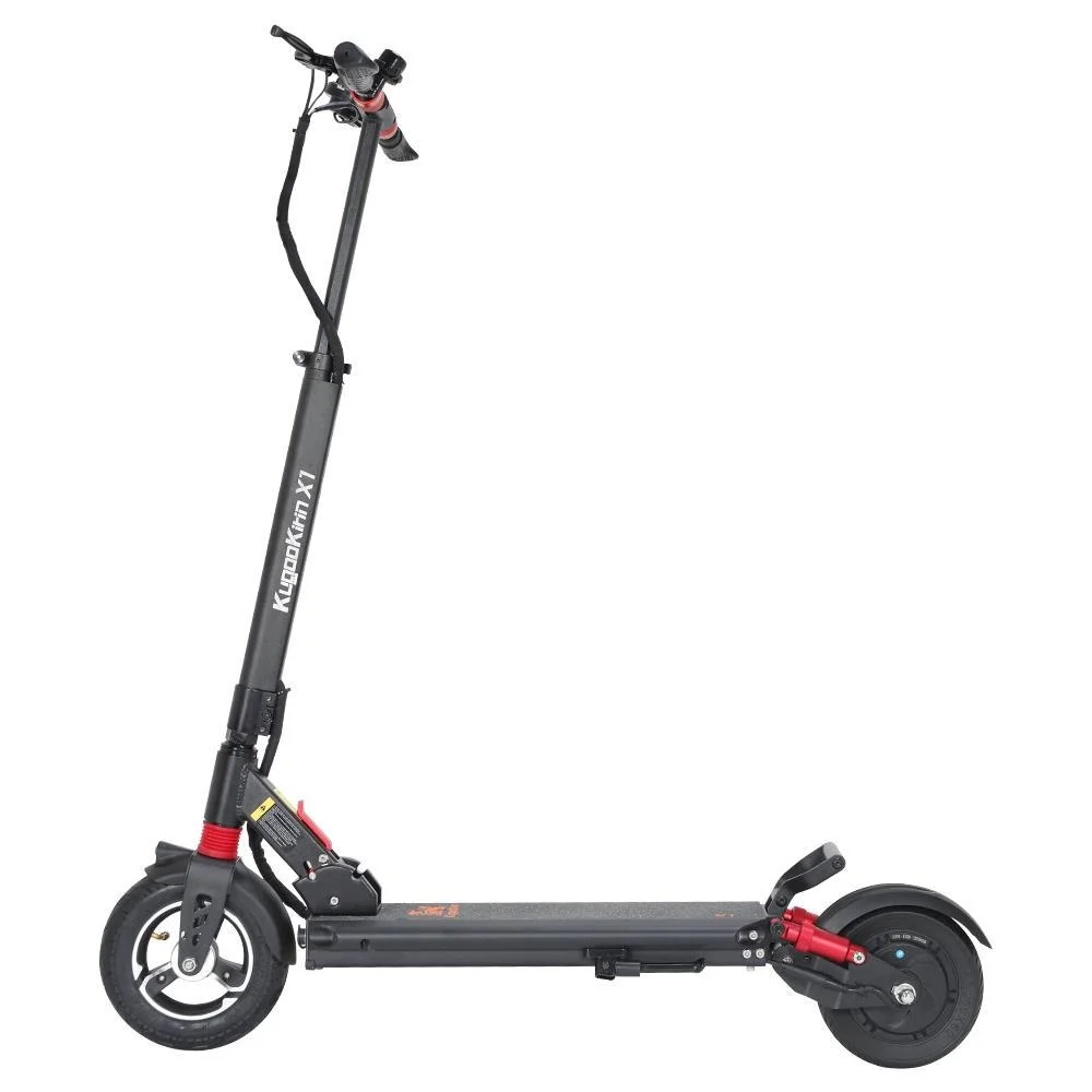 KUGOO KIRIN X1 Folding Electric Scooter 8" Pneumatic Honeycomb Tires 600W Motor 3 Speed Modes Max 23 MPH