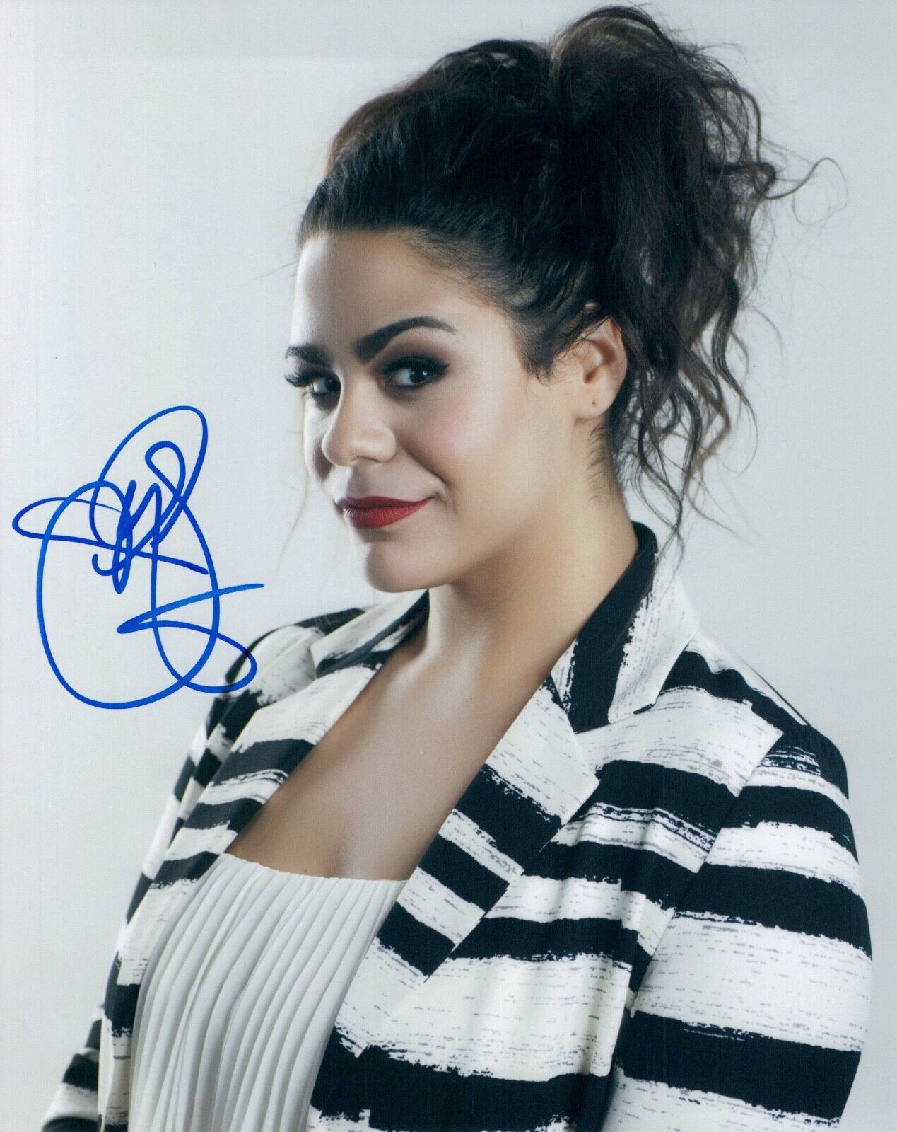 Jessica Marie Garcia Signed Autographed 8x10 Photo Poster painting ON MY BLOCK Actress COA