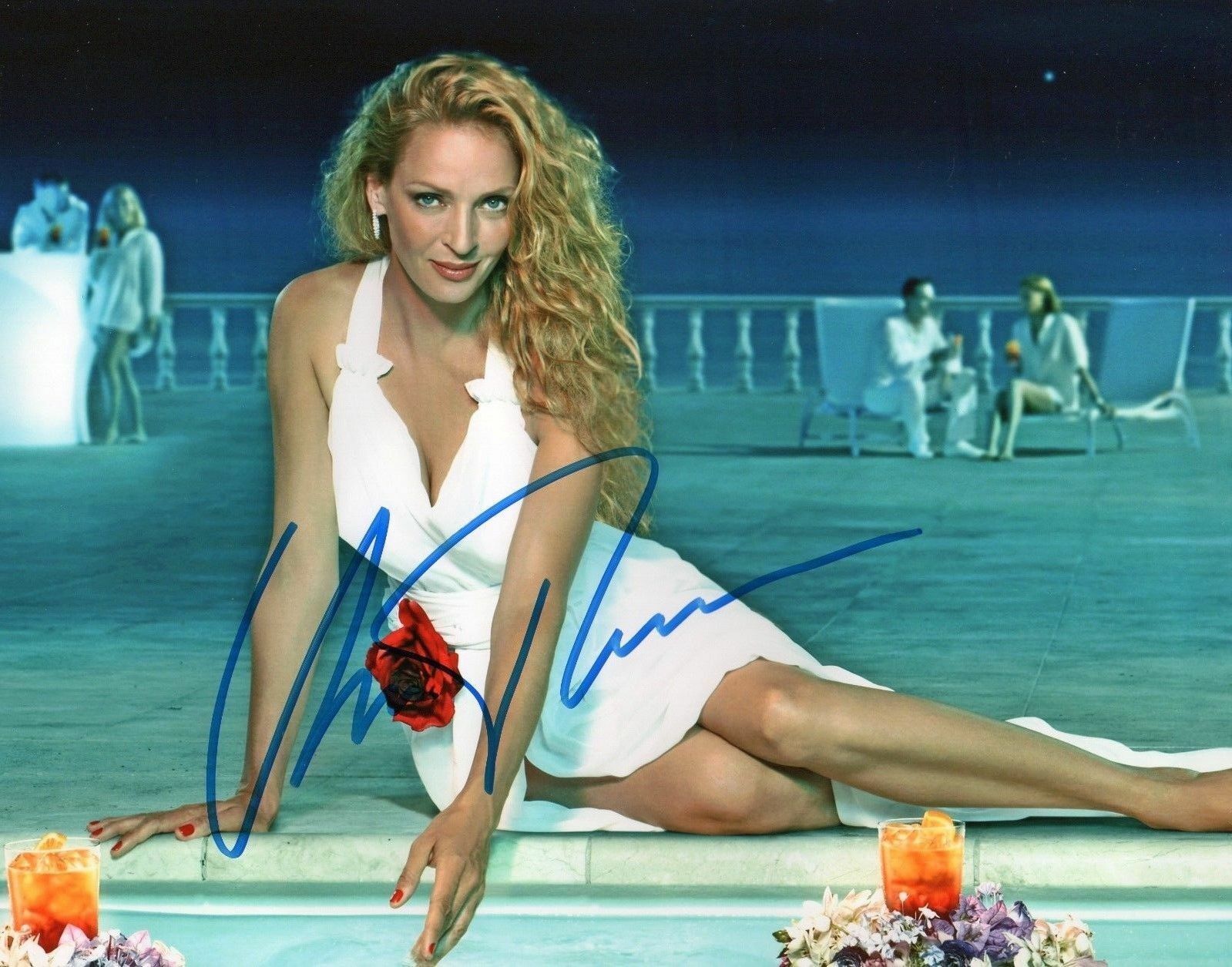 UMA THURMAN AUTOGRAPHED SIGNED A4 PP POSTER Photo Poster painting PRINT 11