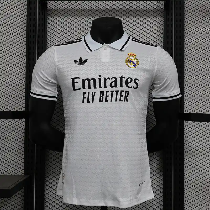 24/25 Player Real Madrid White Soccer Jersey