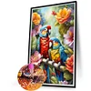 (US Local)Parrot- Round/Square AB Drills Diamond Painting(65*45cm)