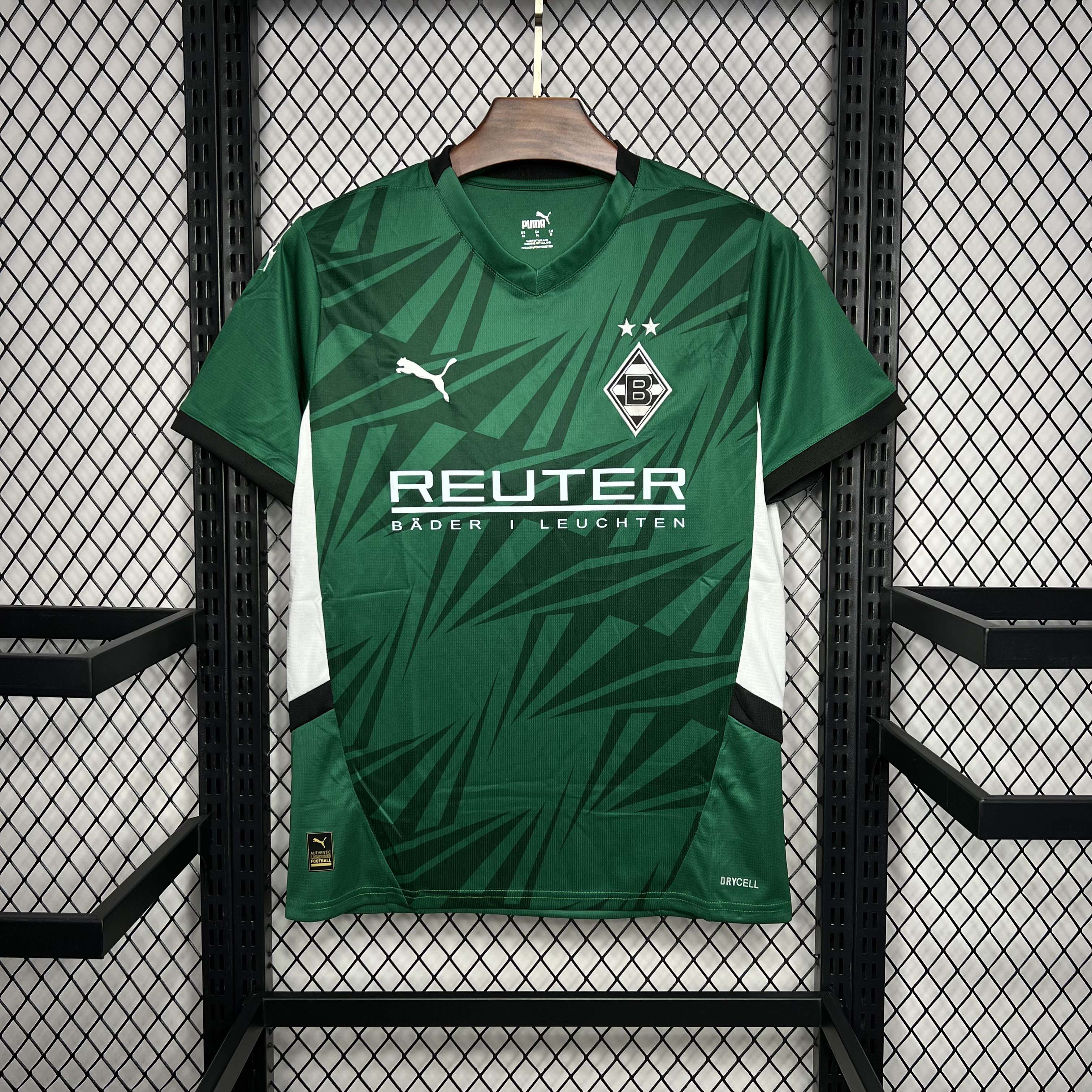 2024-2025  Borussia M&ouml;nchengladbach Away Football Shirt 1:1 Thai Quality