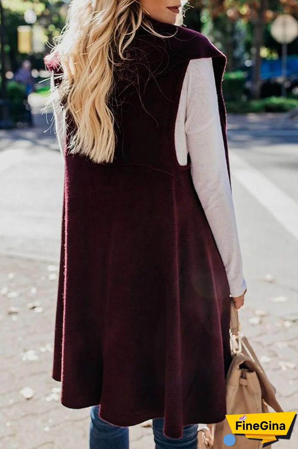 Irregular Casual Knit Cardigan Coat