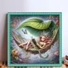 Elf Girl-11CT Stamped Cross Stitch 50*50cm/19.69*19.69in