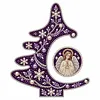 DIY Pearl Diamond Painting Acrylic Stand, Christmas Tabletop Decoration, Special Shaped Diamond Art Craft Kit for Home Decor