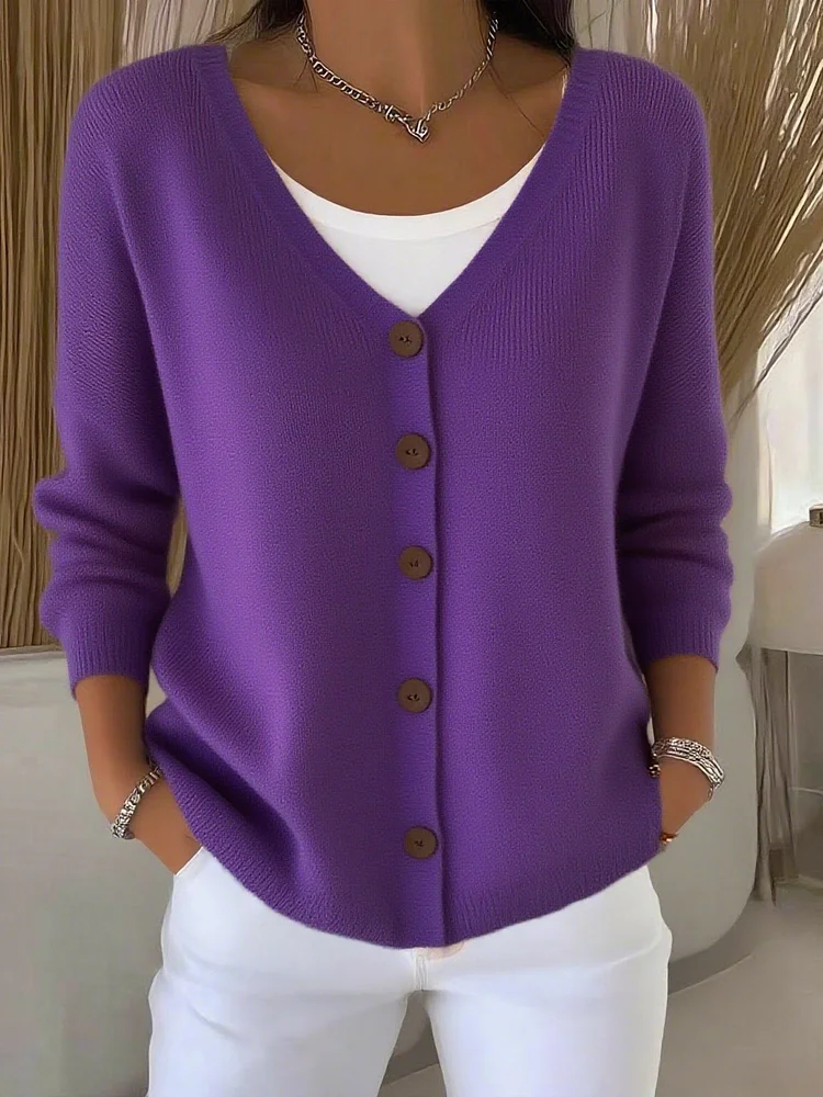 Women's Casual Autumn Knitted Cardigan