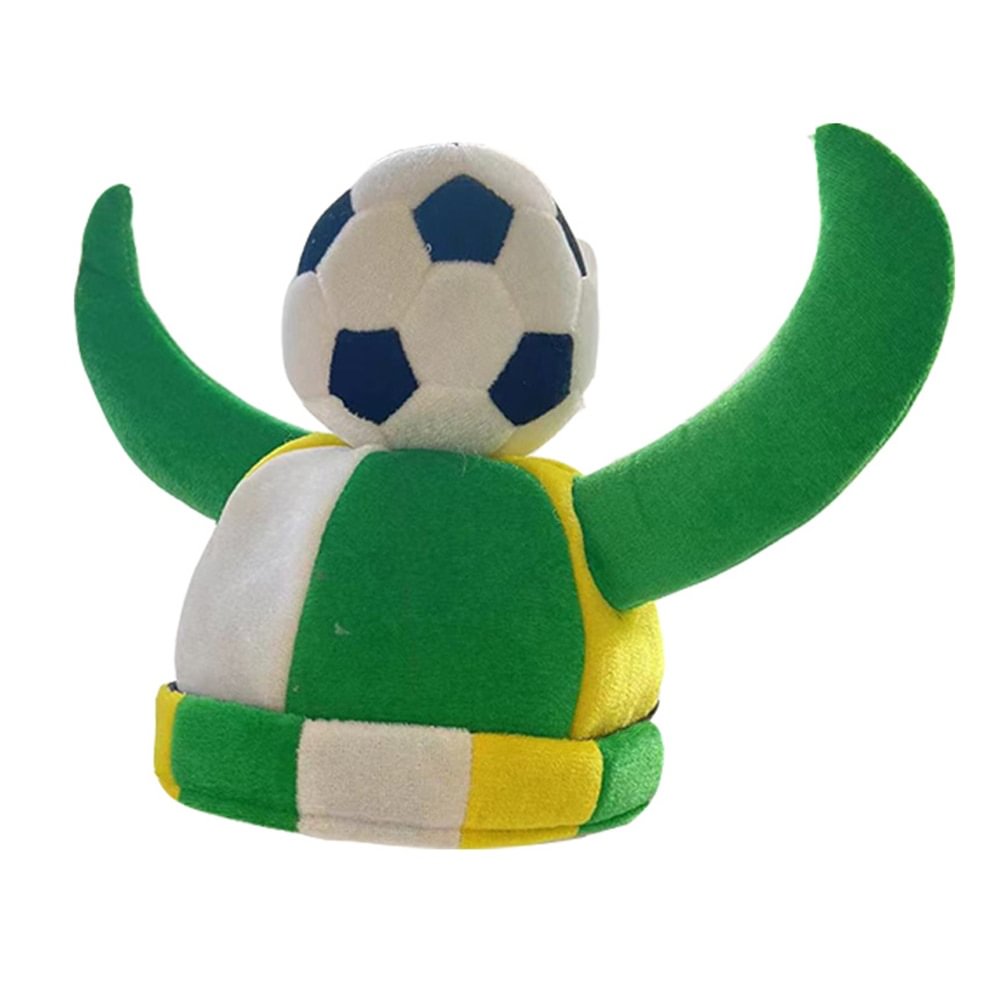 2022 Qatar World Cup Football Game Party Brazilian Fans Hats-VESSFUL