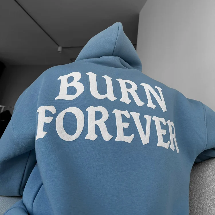 Oversize &ldquo;Burn Forever&rdquo; Hoodie
