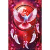 (40*60cm)Peace Dove Dream Catcher - Full Round Drill Diamond Painting