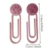 2 Pieces Diamond Painting Organizer Clamp with Anti-Roll and Fixed Design Clips for Diamond Art Cat Paw Shape Diamond Painting Accessories for Gem Art (Random Color A)