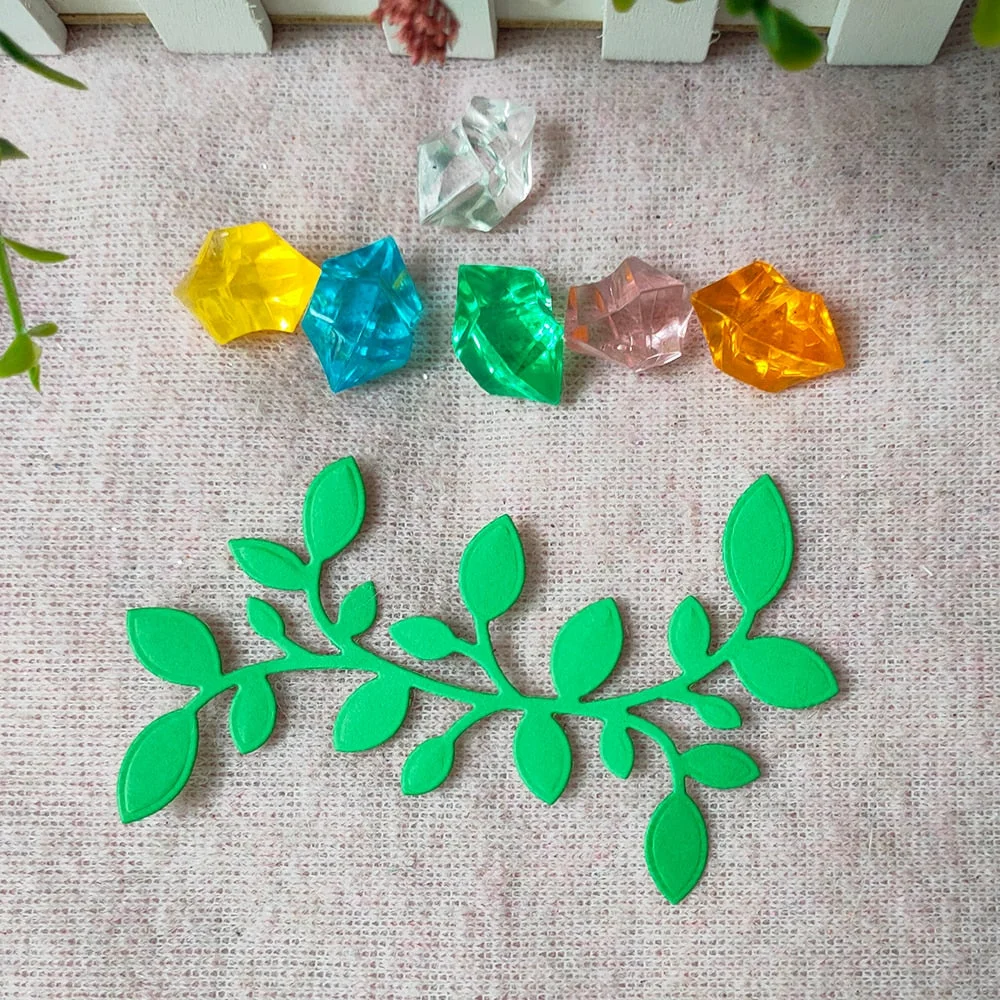 New Branches leaves cutting Die mould pattern scrapbook die embossing DIY handicraft paper card photo album metal