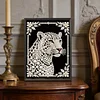 Diamond Painting-DIY Special Shaped Drill Pearl Painting Cheetah(30x40cm)