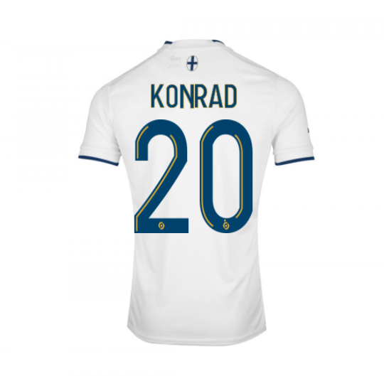 Olympique Marseille Konrad de la Fuente 20 Home Trikot 2022-2023
