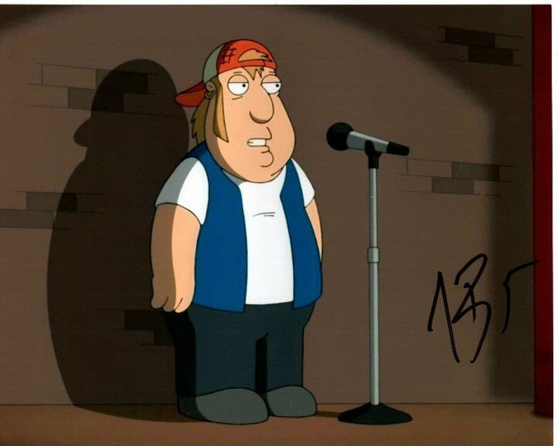 H. jon benjamin signed autographed family guy carl Photo Poster painting