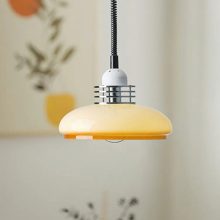 Bauhaus Glass Disc Stylish Pendant Light