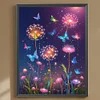 Diamond Painting-DIY Full Round Drill Colorful Dandelion