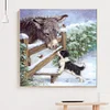 Diamond Painting-DIY Full Round Drill Donkey（40*40cm）