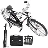 Metal simulation 1:10 traditional old-fashioned retro bicycle