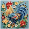 Diamond Painting-DIY Crystal Rhinestone Rooster