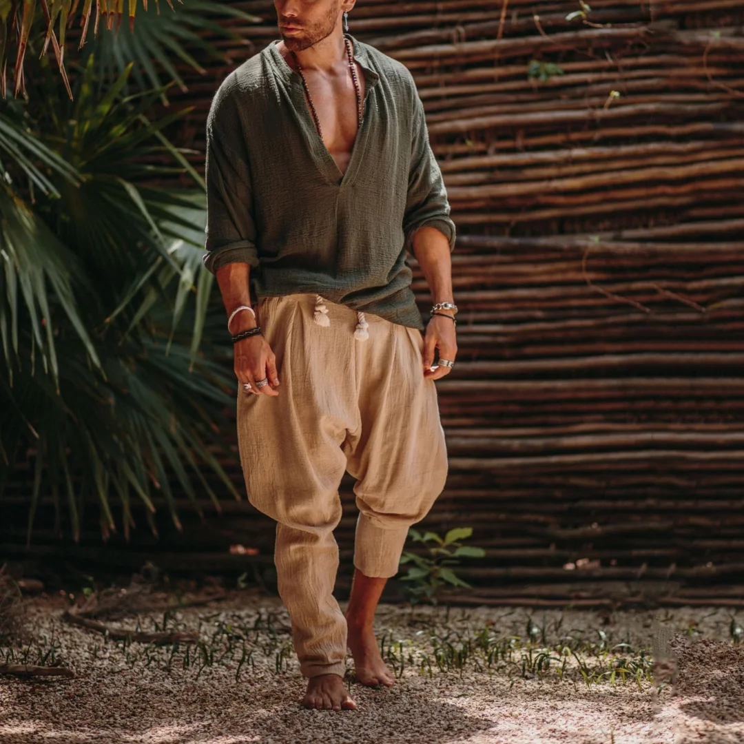 Linen Minimalist Shirt-inspireuse