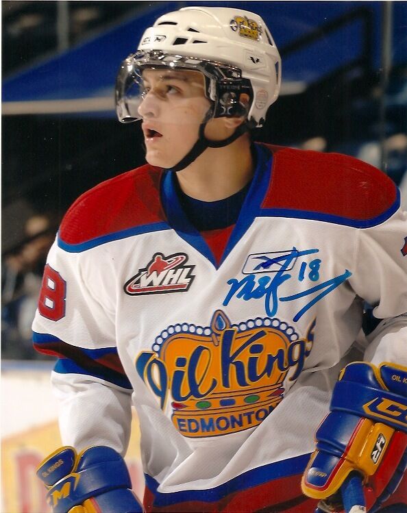 Edmonton Oil Kings Michael St Croix Autographed Signed 8x10 Photo Poster painting COA THREE