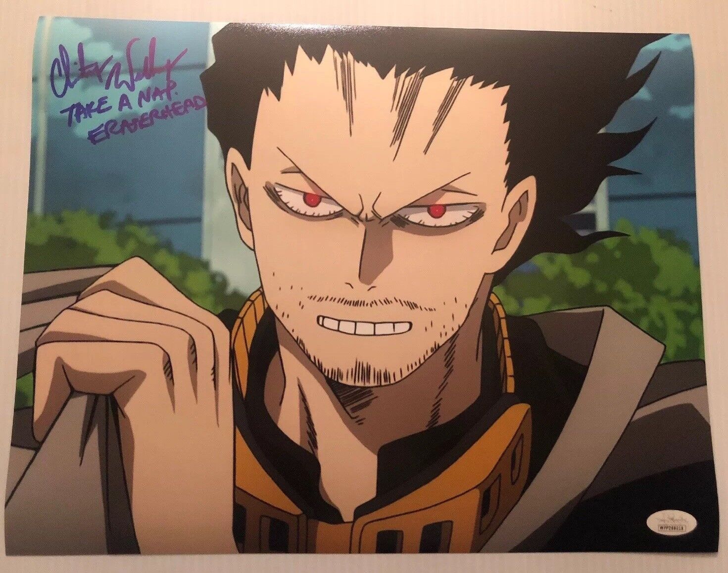 Christopher Wehkamp Signed Autographed 11x14 Photo Poster painting My Hero Academia Shota JSA 4