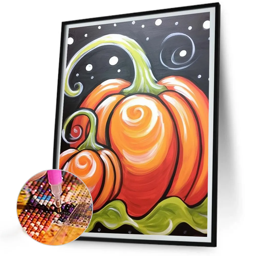 Diamond Painting - Full Round Drill - Pumpkin(Canvas|30*40cm)
