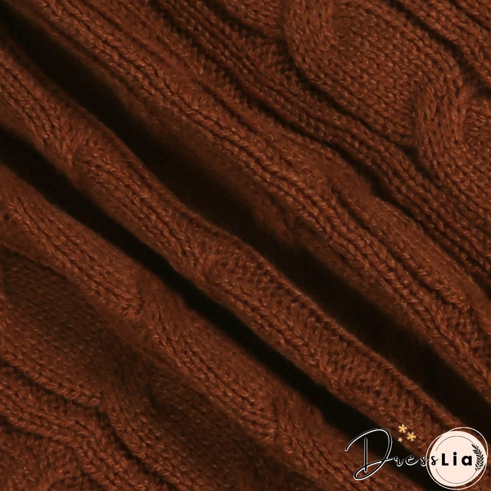 Solid Color Turtleneck Bat Sleeve Sweater Crop Top