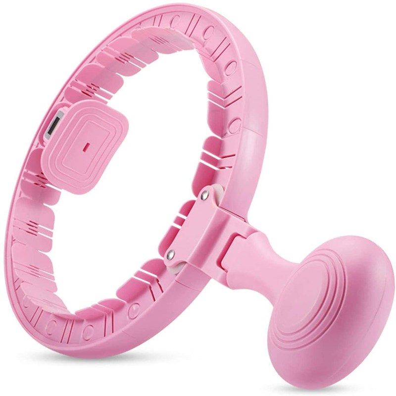 

Smart Sports Fitness Hoop Detachable Slimming Abdomen Waist Trainer Pink, 501 Original