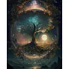 Life Tree-11CT Stamped Cross Stitch 45*55cm tapestrymarket