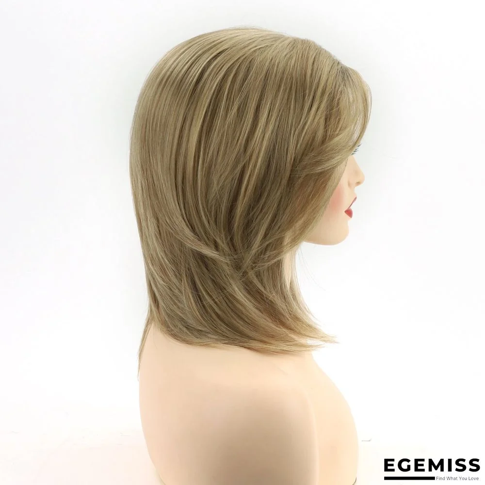 Lady Wig Headgear Chemical Fiber Rose Net Gradient Wave Head | EGEMISS
