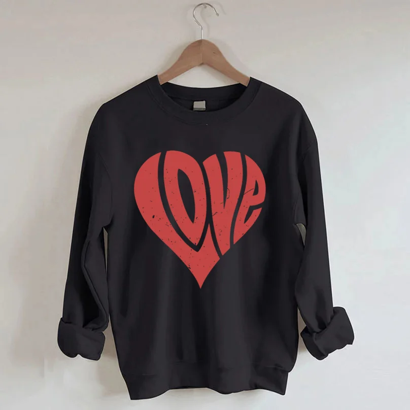 Love Heart Sweatshirt