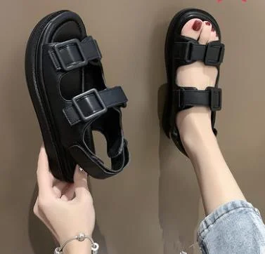 Clogs With Heel Flat Sandal Shoe Female Sandals Comfort Shoes For Women 2020 Women's Med Clear Heels Thick Flower Ladies