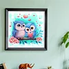 Owl - 18CT Stamped Cross Stitch 20*20cm