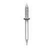 Seamless Nails Hard Horn Nails for Skirting Boards (10Pcs)