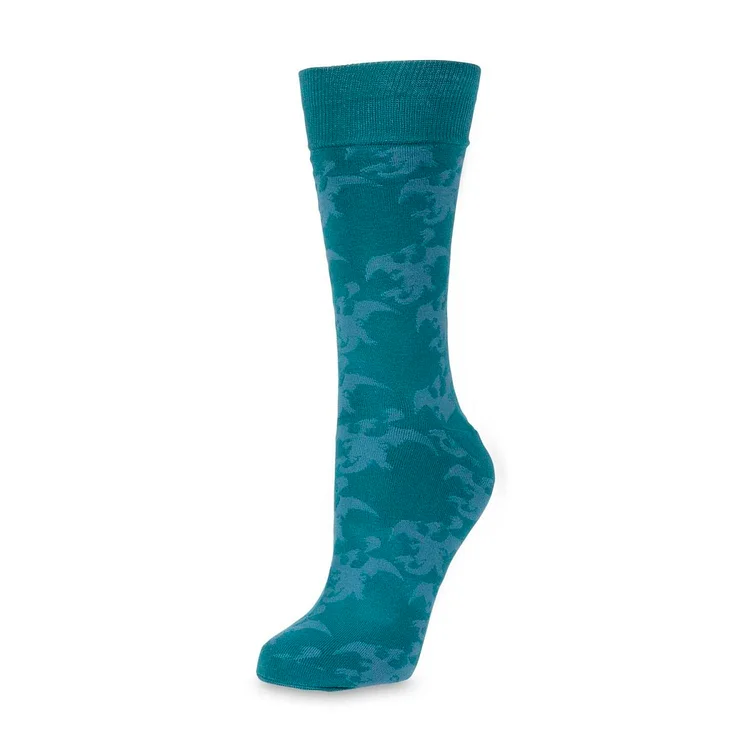 Pokémon Classics Charizard Teal Dress Socks (One Size-Adult)