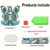 DIY Peacock Girl Diamond Painting Desktop Ornaments