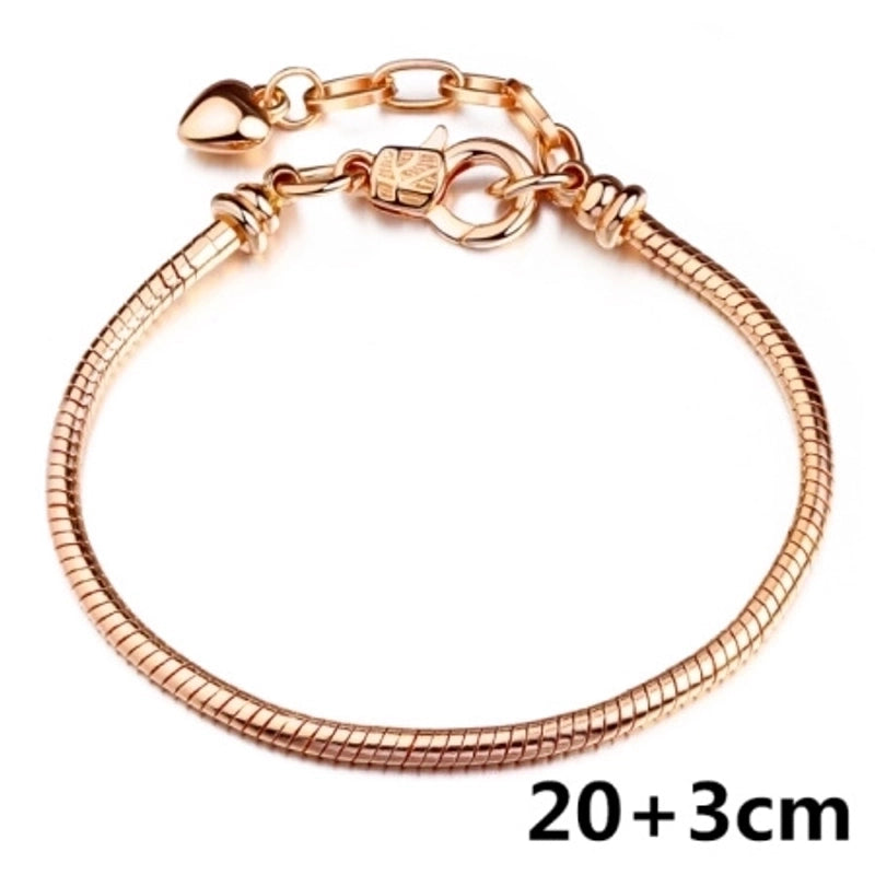 Minimalist Solid Color Copper Plating Bracelets