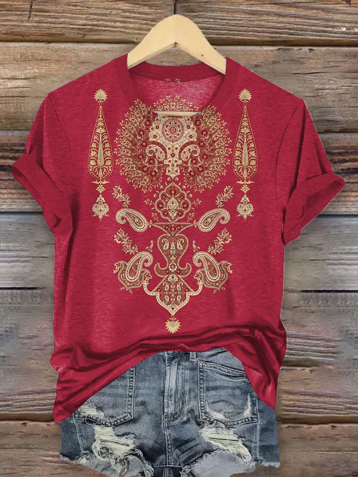 Art Graffiti Women's Print T-shirt