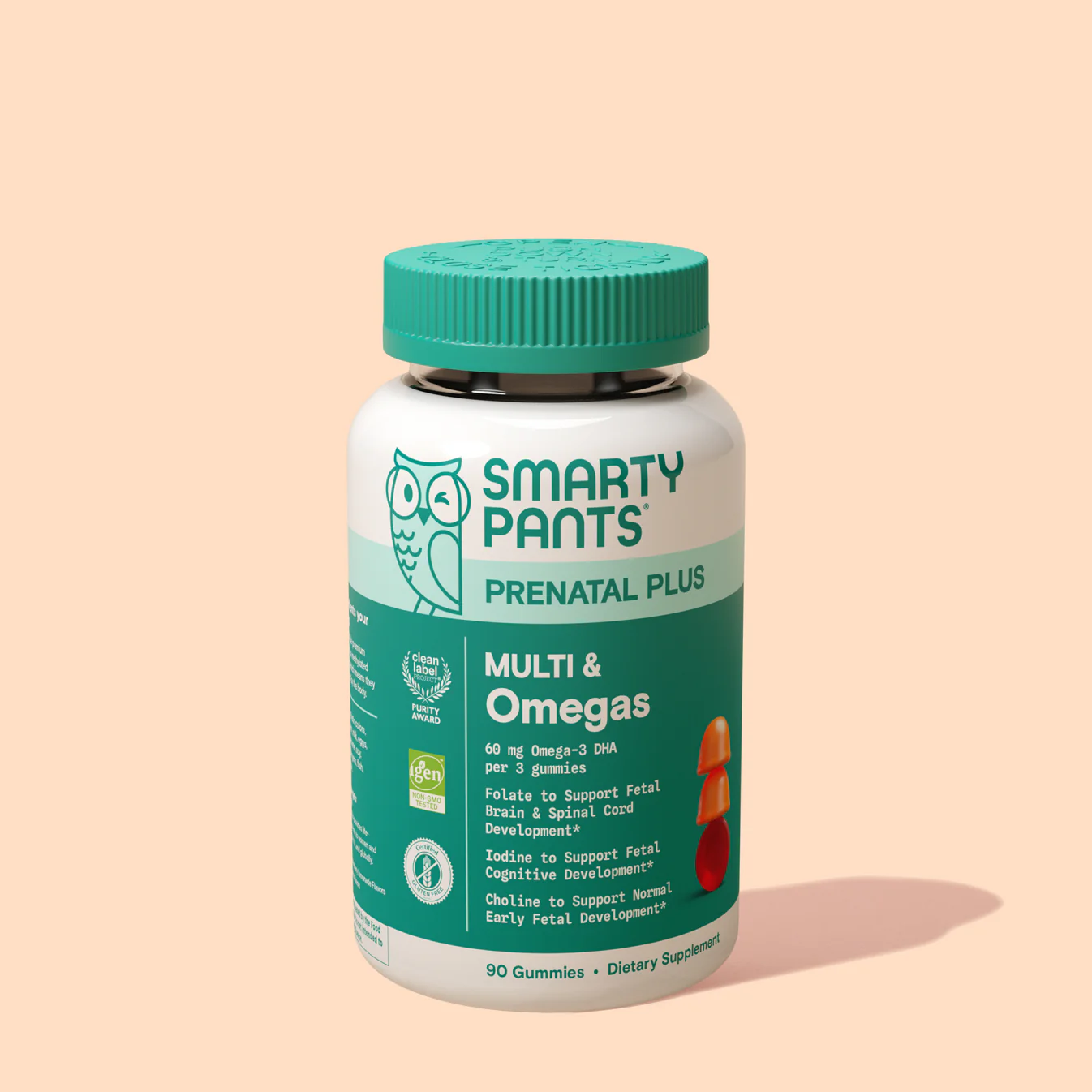 Smarty Pants Prenatal Plus Multi & Omegas  SMARTYPANTS
