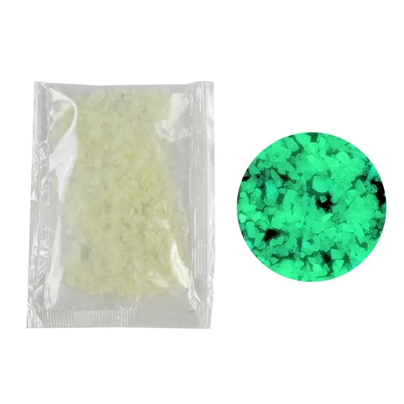 30g Luminous Sand Stones Garden Park Road Pebbles Glow In Dark Ornaments For Party Aquariums Fish Tank Decoration Stone Ornament