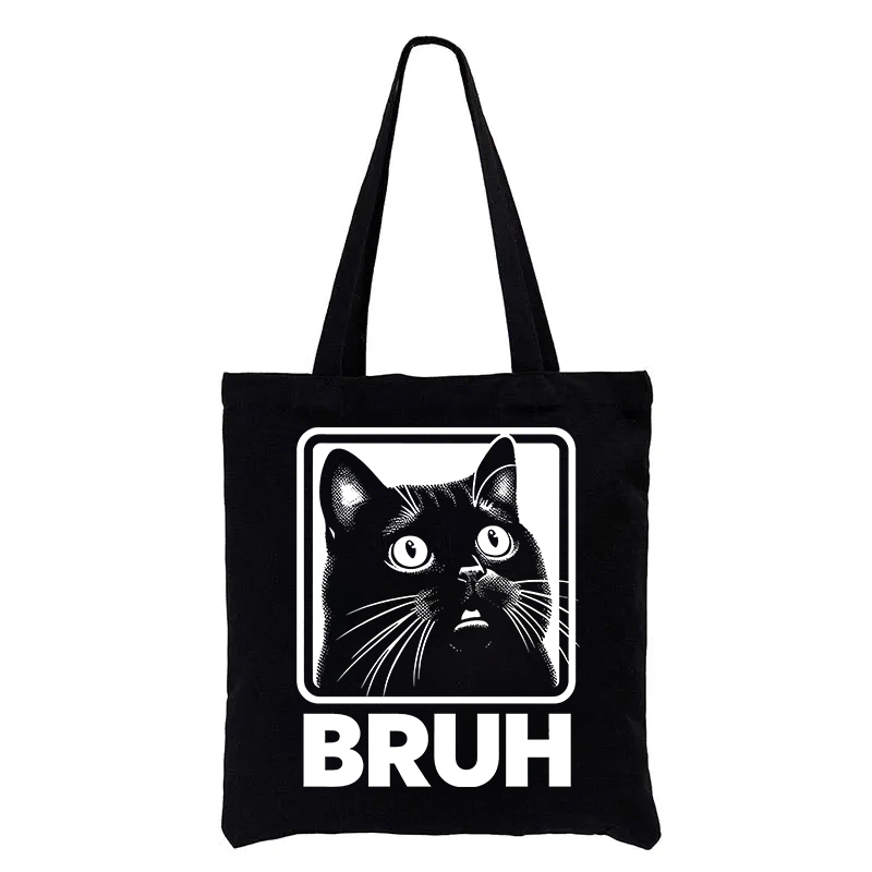 Comstylish Bruh Cat Tote Bag