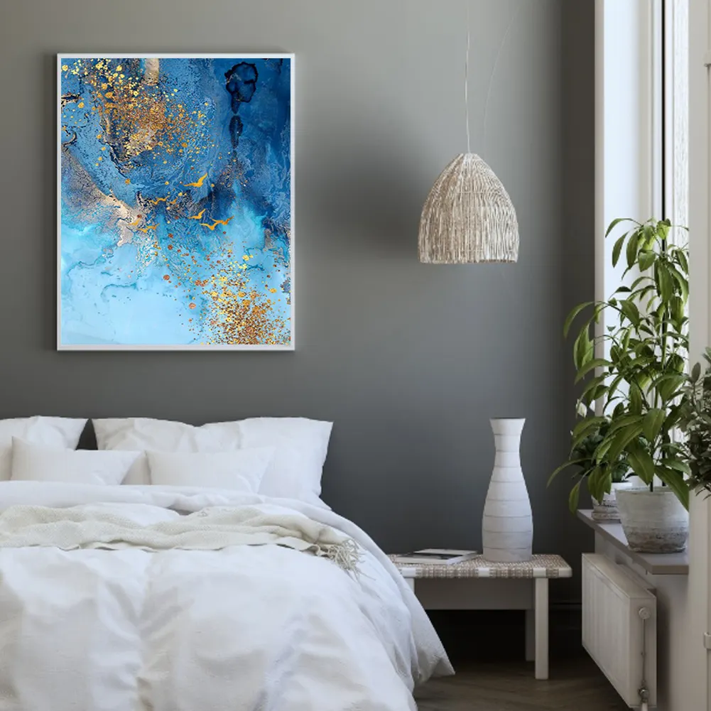 DIY Paint By Number 40*50cm - Gold Leaf Painting